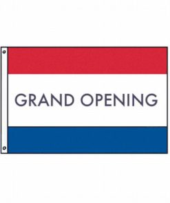 3'x5'  Polyester GRAND OPENING Flag