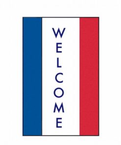 3'x5'  Polyester Vertical WELCOME Flag