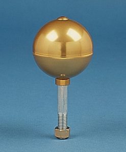 Gold Styrene Ball Top