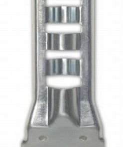 Silver Stamped Stainless Steel Bracket 3/8-1/2″ Dia