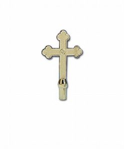 Val-Lex Gold Finish Church Cross