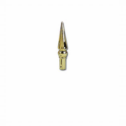 Gold Finish Round Spear