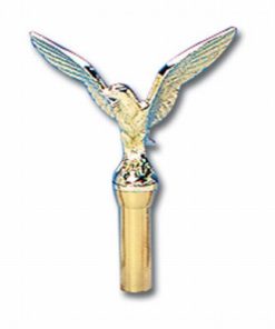 Gold Aluminum Eagle With Ferrule