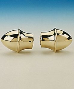 Gold Finish Acorn Ends