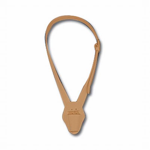 1 1/4" Tan Single Strap Leather Carrying Belt