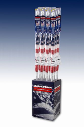 Piece Spinning Pole US Flag Kit Display. 2 1/2'x4'