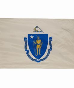Massachusetts 3'x5' Nylon Flag