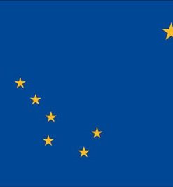 Alaska 10'x15' Nylon Flag