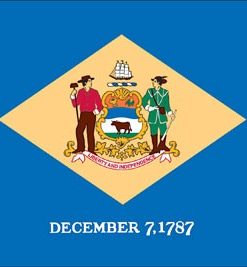 Delaware 10'x15' Nylon Flag
