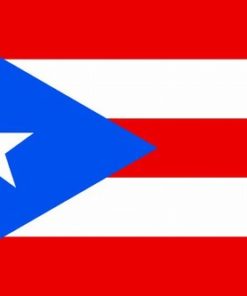 4'x6' Cotton Puerto Rico Flag