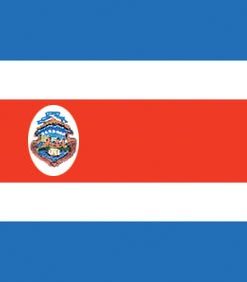 Costa Rica 6'x10' Nylon Flag