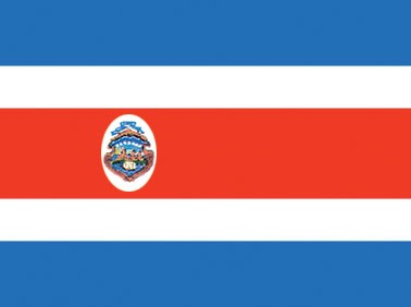 Costa Rica 6'x10' Nylon Flag