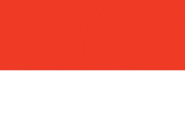 Indonesia 6'x10' Nylon Flag