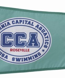 Printed Nylon Custom Burgee Flag 2'x3'