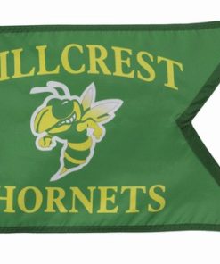 Printed Nylon Custom Guidon Flag 3'x5'
