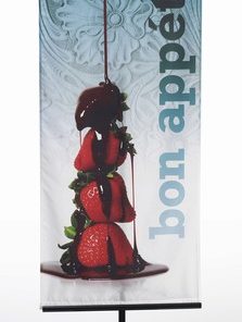 Printed Nylon Custom Indoor Banner 2'x5'