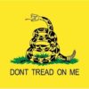 Gadsden - Don't Tread on Me 2x3 ft, 2 ft. X 3 ft. Nyl-Glo Gadsden Flag 