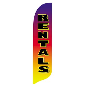 2'x12' Outdoor Advertising Blade Flags