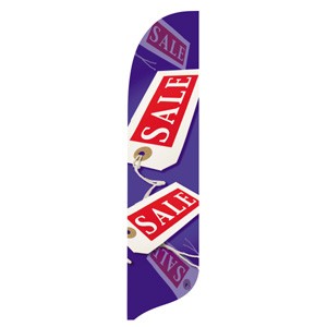 2'x12' Outdoor Advertising Blade Flags