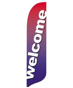 2'x12' Outdoor Advertising Blade Flags