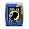 US POW-MIA Logo 5in Medallion, Medallion US POW/MIA Logo
