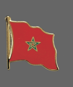 Morocco Lapel Pin