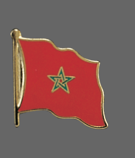 Morocco Lapel Pin