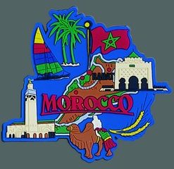 morocco-country-magnet