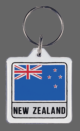 New Zealand Key Chain