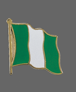 Nigeria Lapel Pin