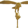 gold 10 aluminum eagle top