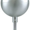 Satin Anodized Aluminum Ball