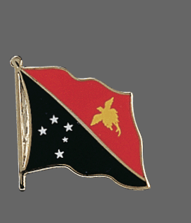 Papua New Guinea Lapel Pin