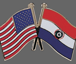 Paraguay Friendship Pins