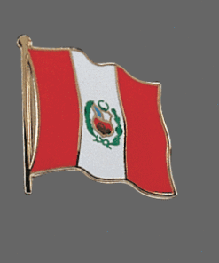 Peru Lapel Pin