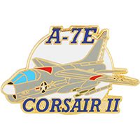 This is a new A-7e Corsair 2 Airplane Pin 1 1/2"