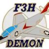 F3H Demon Military Pin