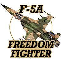 F 5 Freedom Fighter Military Pin