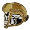 PIN-SKULL/HELMET
