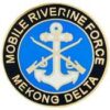 United States Navy Mobile Riverine Force Mekong Delta Lapel Pin