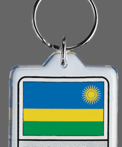 Rwanda Key Chain