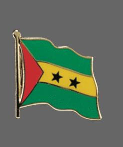 Sao Tome and Principe Lapel Pin