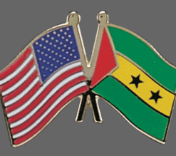 Sao Tome and Principe Friendship Pins