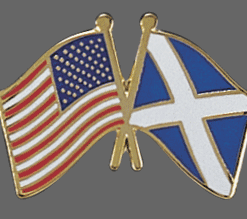 Scotland Cross Friendship Pins