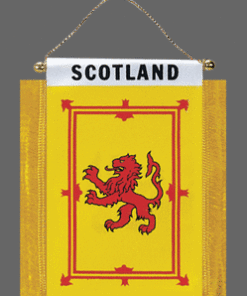 Scotland Rampant Lion Mini Banner