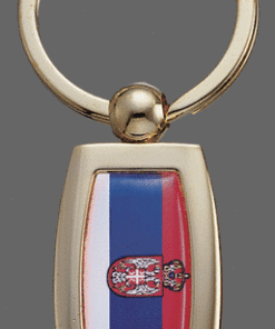 Serbia Key Chain