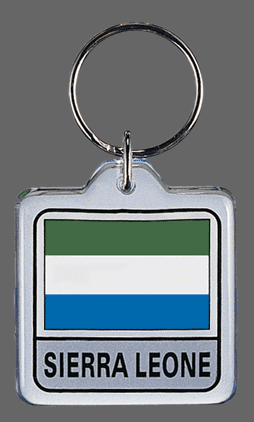 Sierra Leone Key Chain