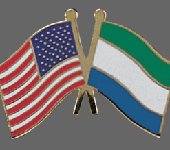 Sierra Leone Friendship Pins