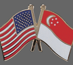 Singapore Friendship Pins