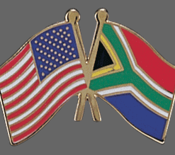 South Africa Friendship Pins
